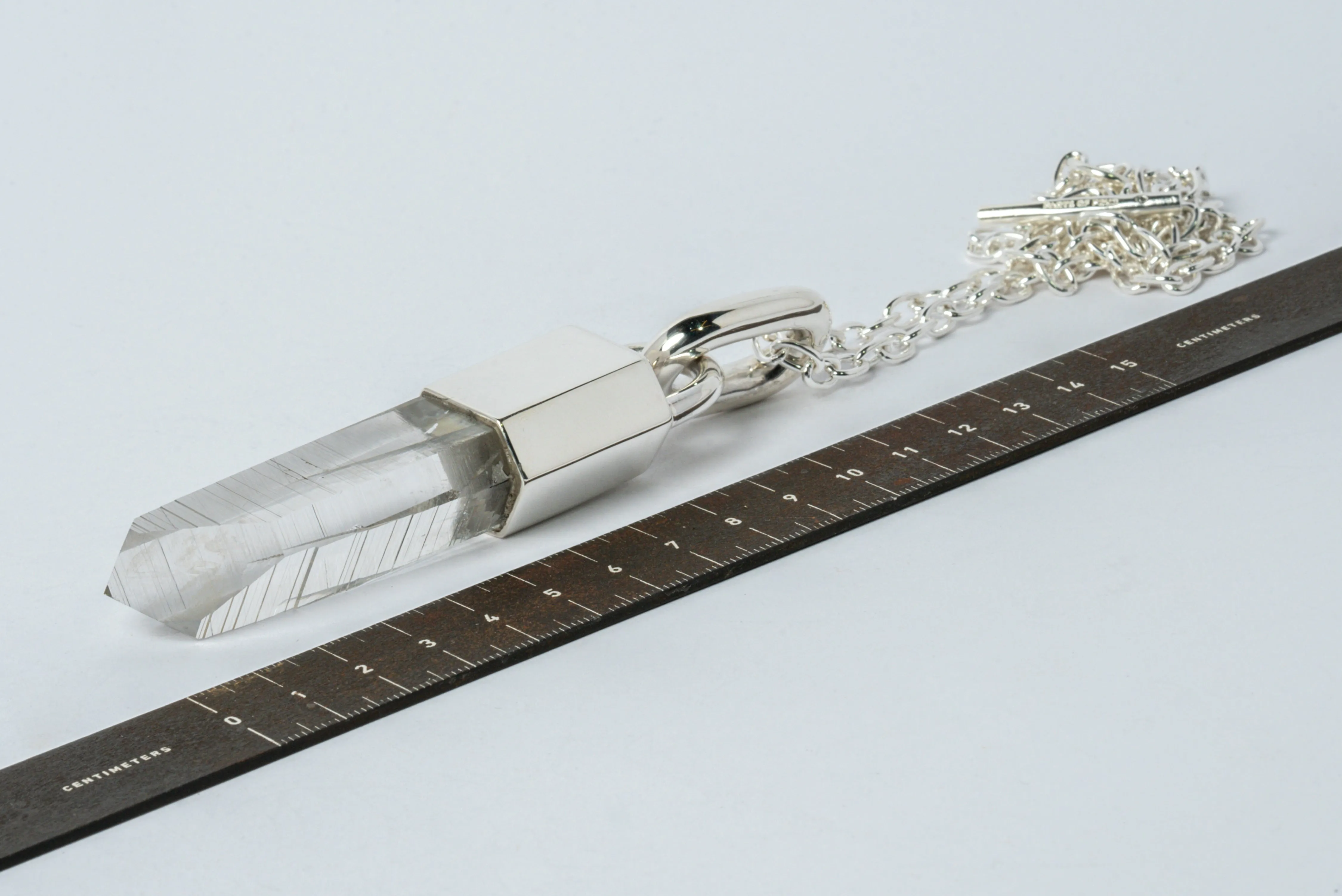 Talisman Necklace (Linked, Lemurian Quartz, PA LEM)