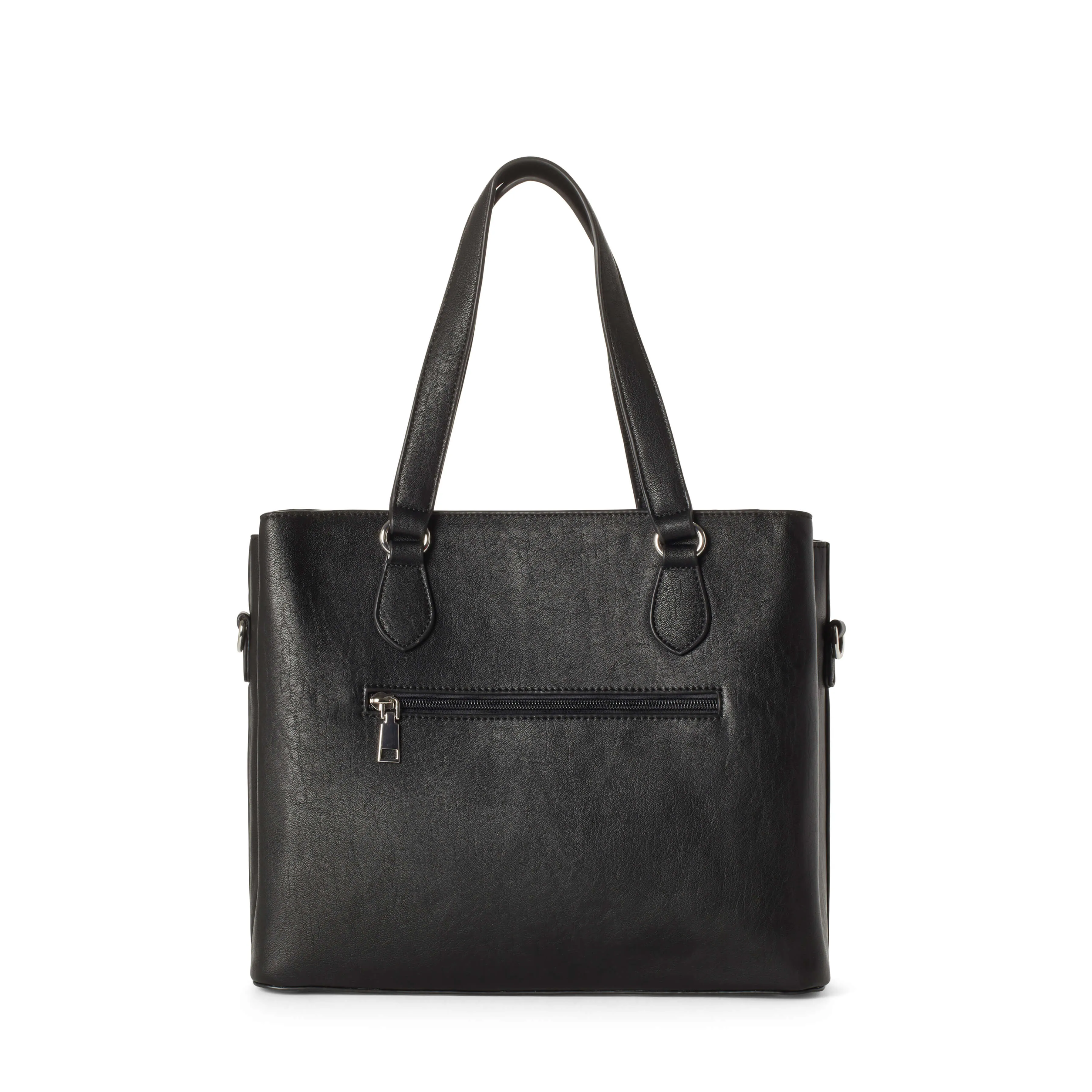 Tanya Vegan Shoulder Bag |Black