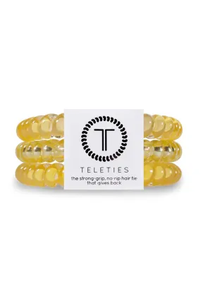 TELETIES Small Hair Ties - Sunshine