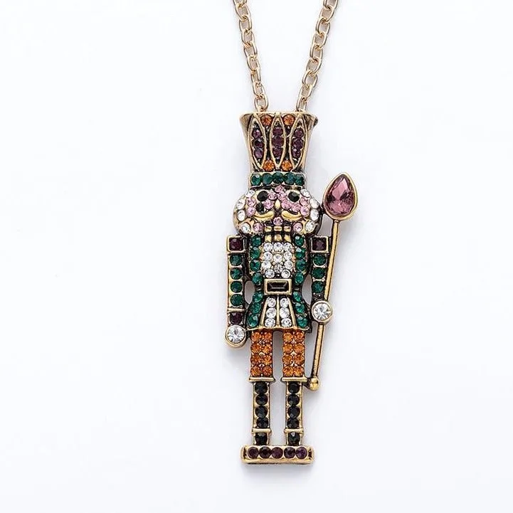 The Crystal Nutcracker Necklace