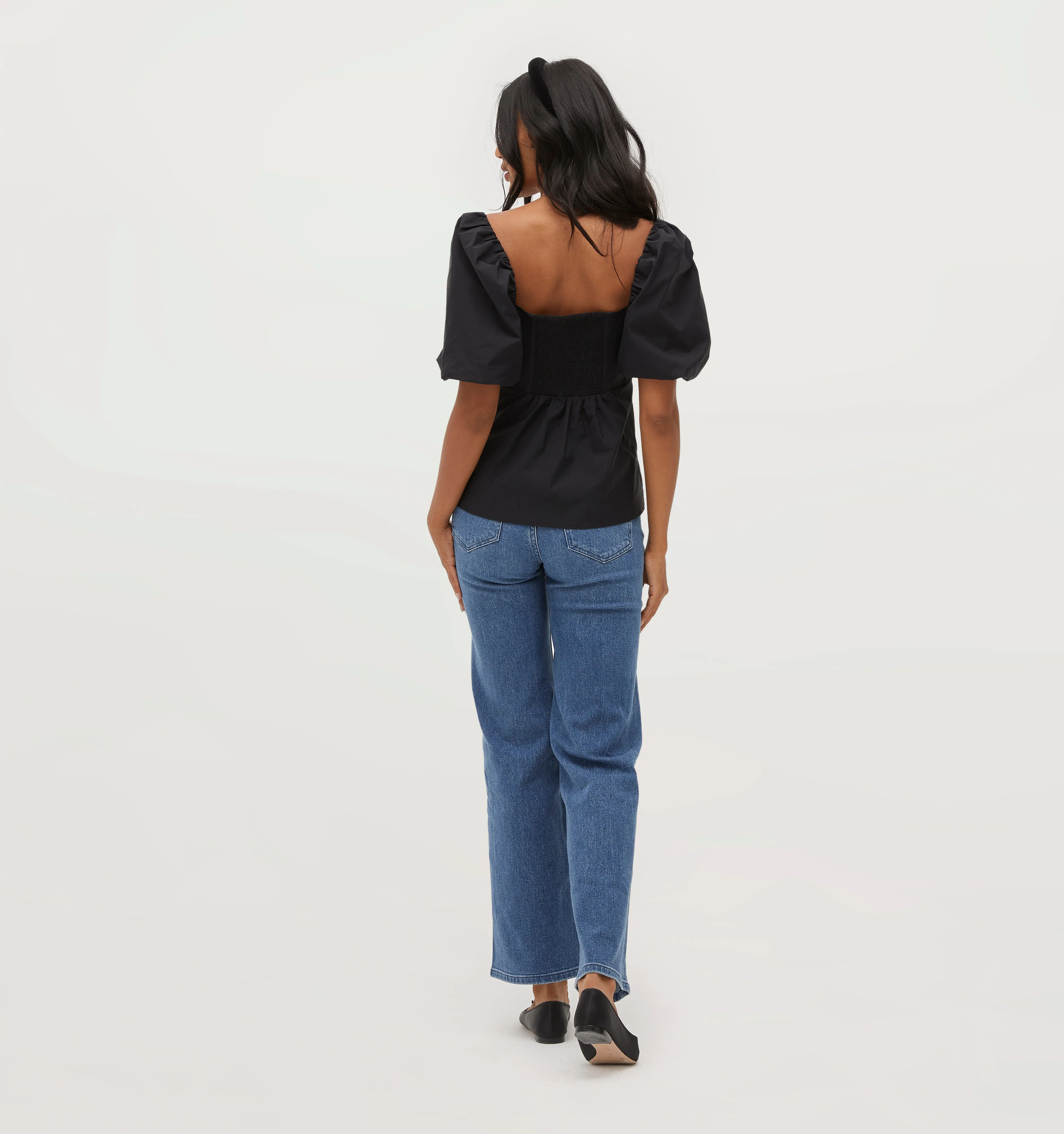 The Matilda Top - Black