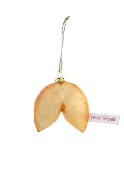  Treat Yo' Self Fortune Cookie  Ornament