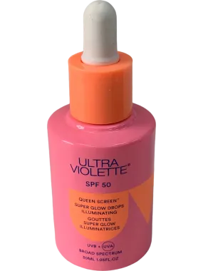 Ultra Violette Pink Queen Screen Super Glow Drops SPF 50 Illuminating Serum 30ml