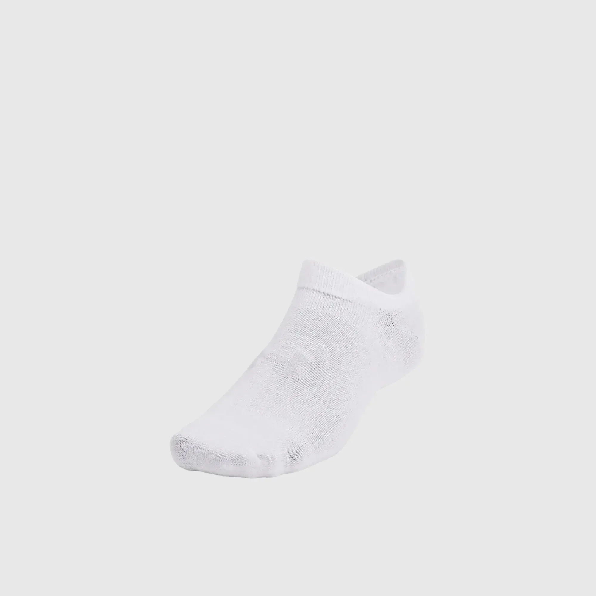 Under Armour Unisex ESSENTIAL NO SHOW 6PK White