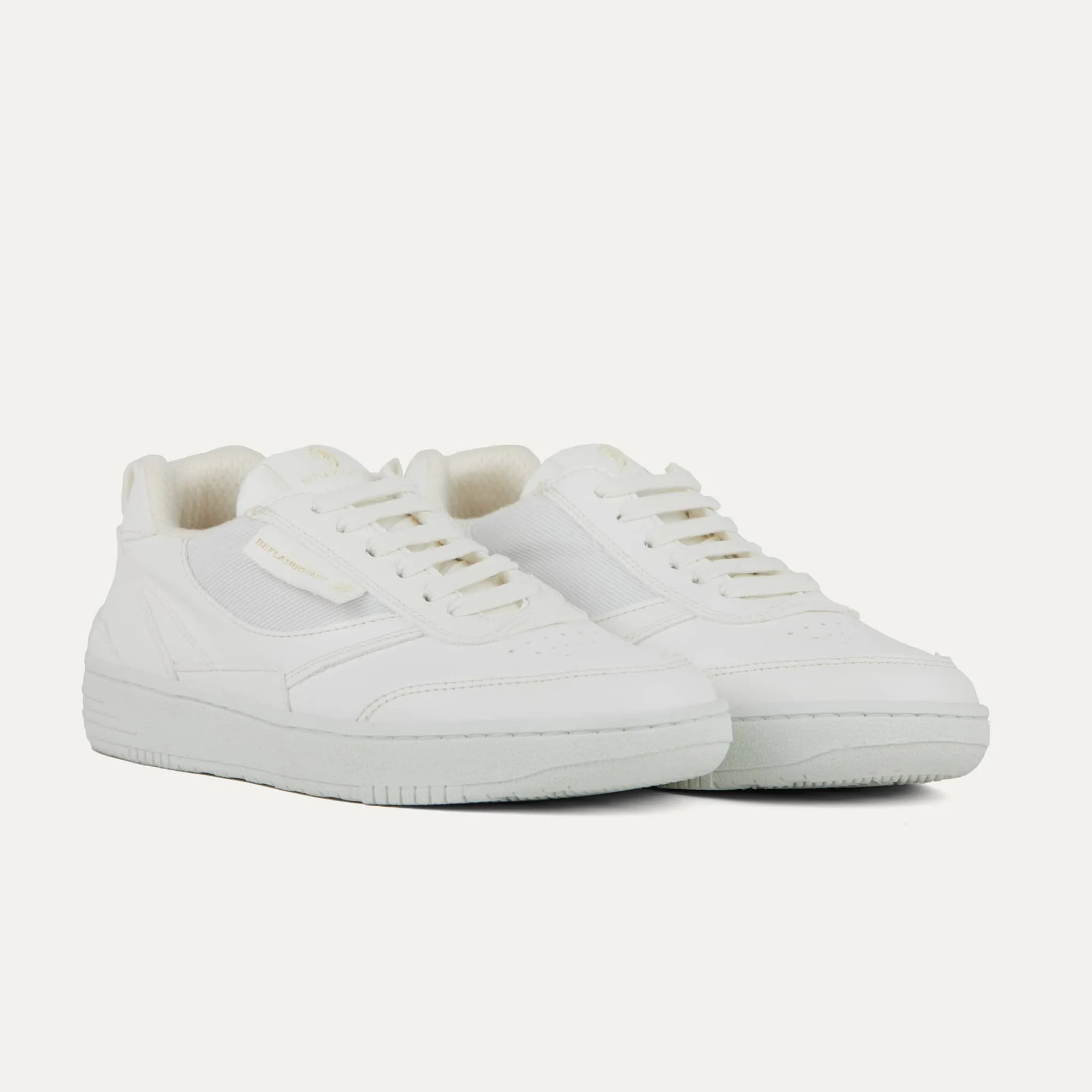 UX-68 Unisex Vegan Corn Leather Sneakers | White