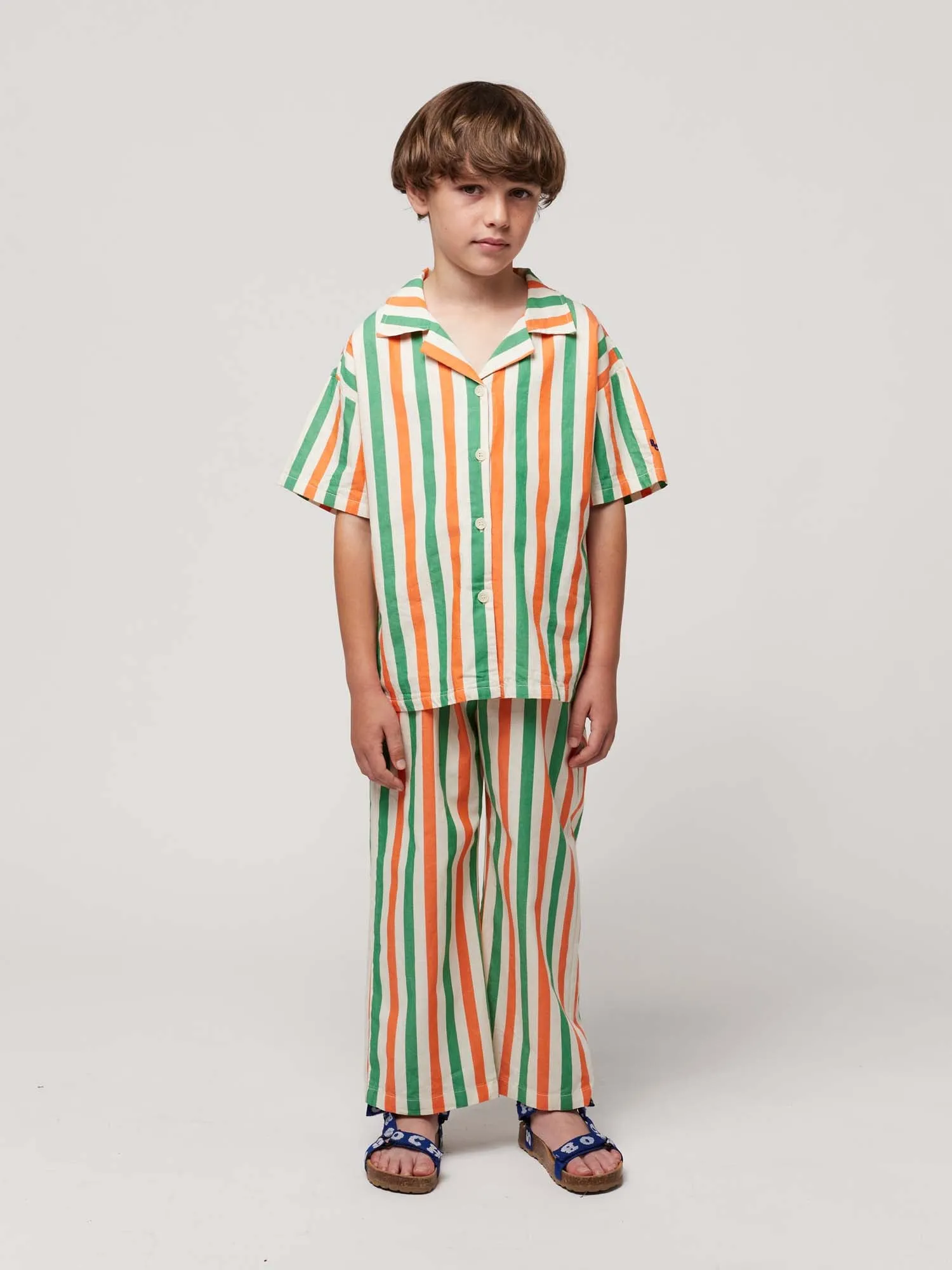 Vertical Stripes Woven Shirt