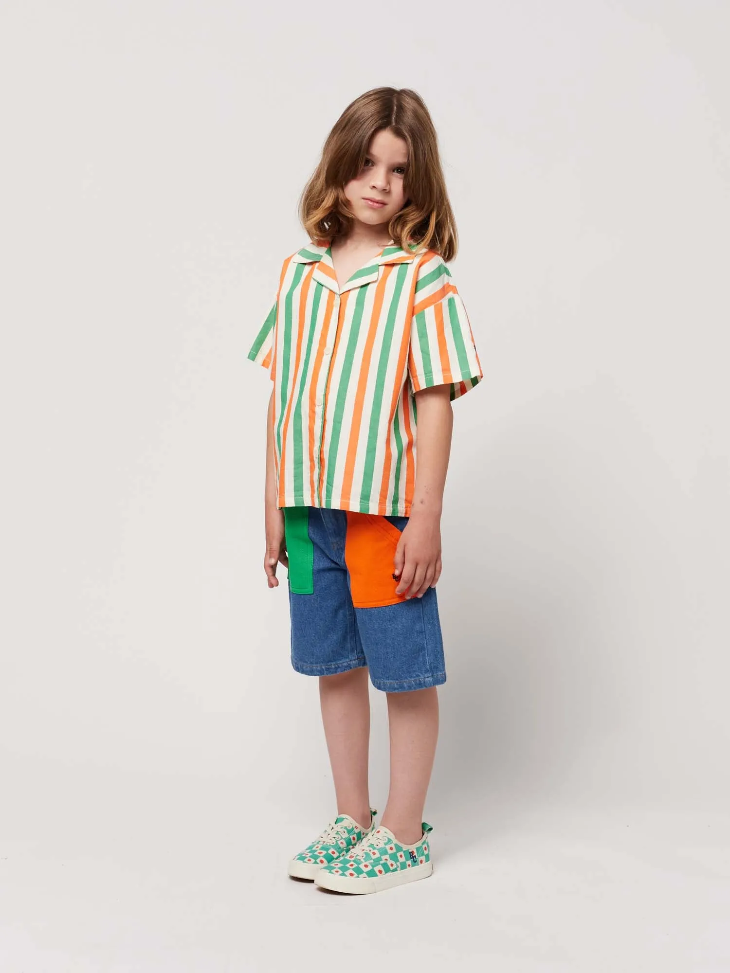 Vertical Stripes Woven Shirt