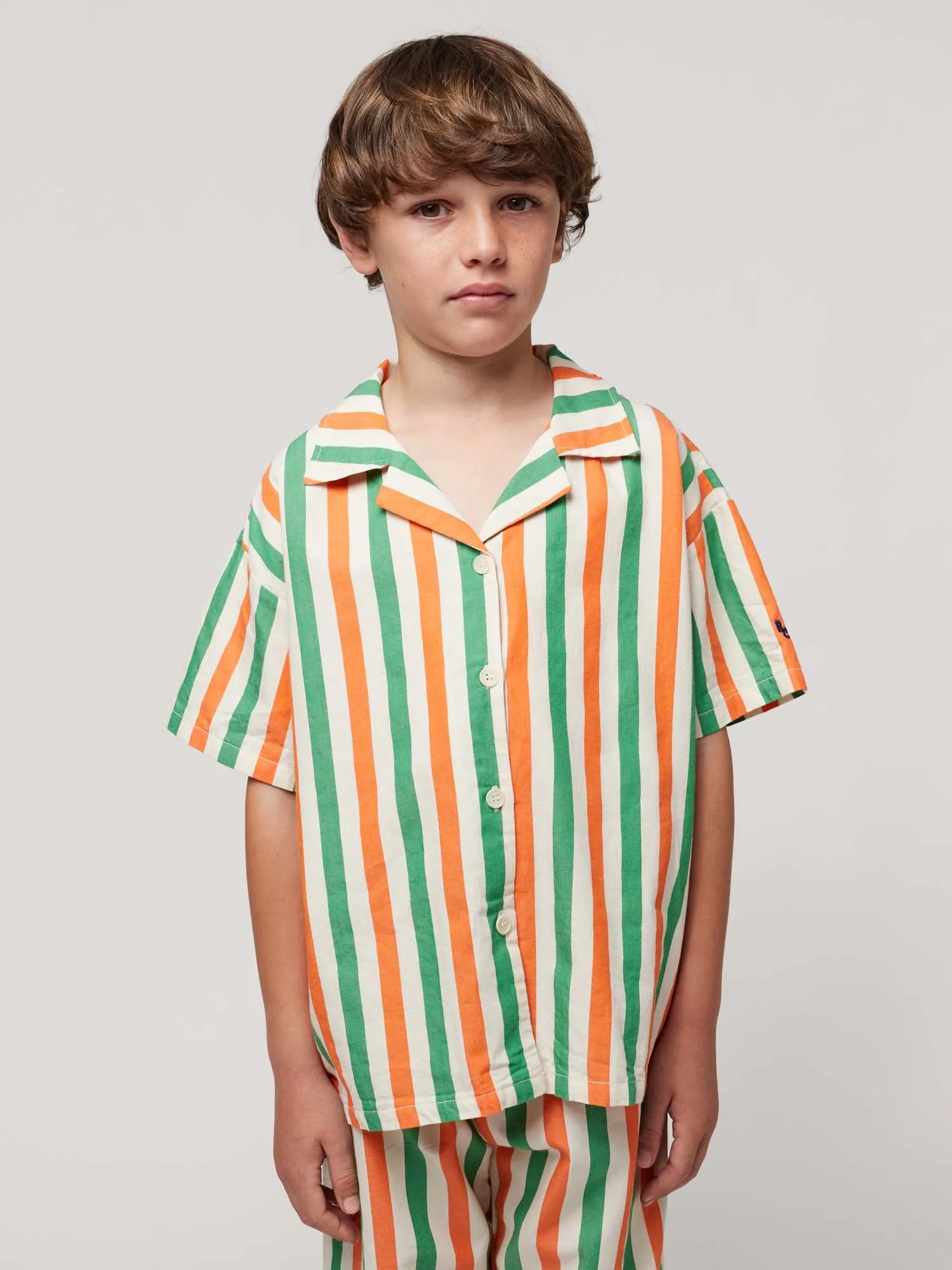 Vertical Stripes Woven Shirt