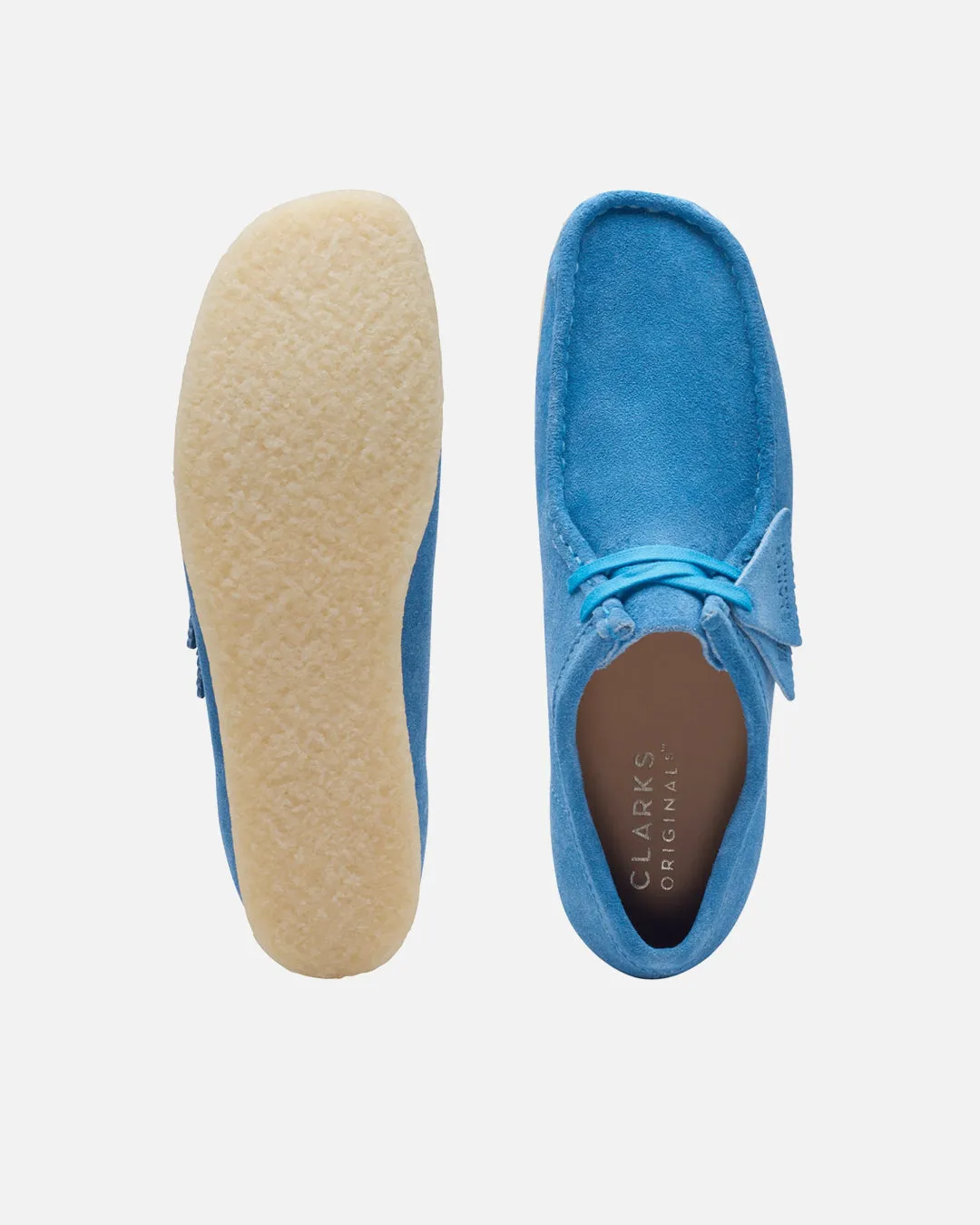 Wallabee - Bright Blue Suede