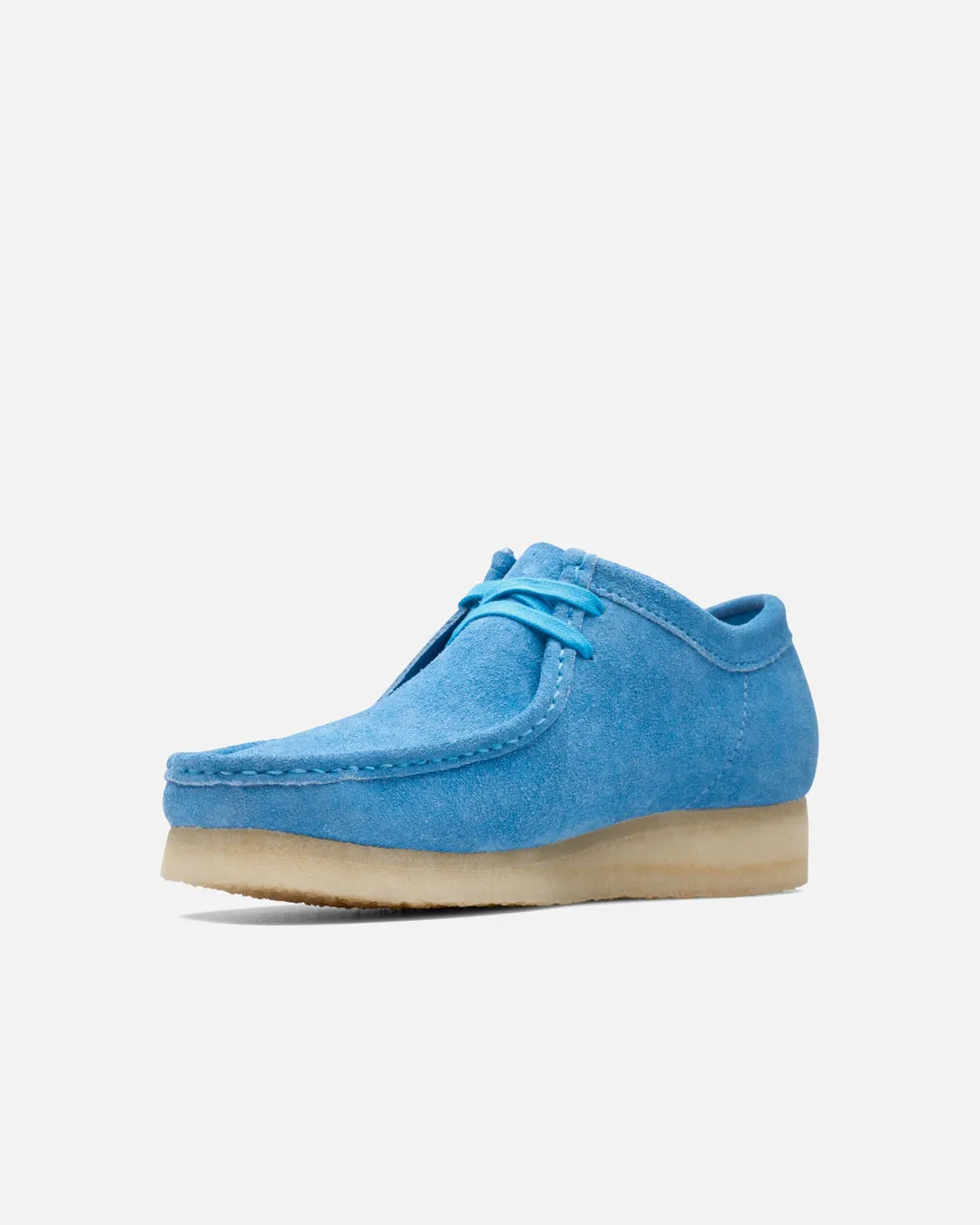 Wallabee - Bright Blue Suede