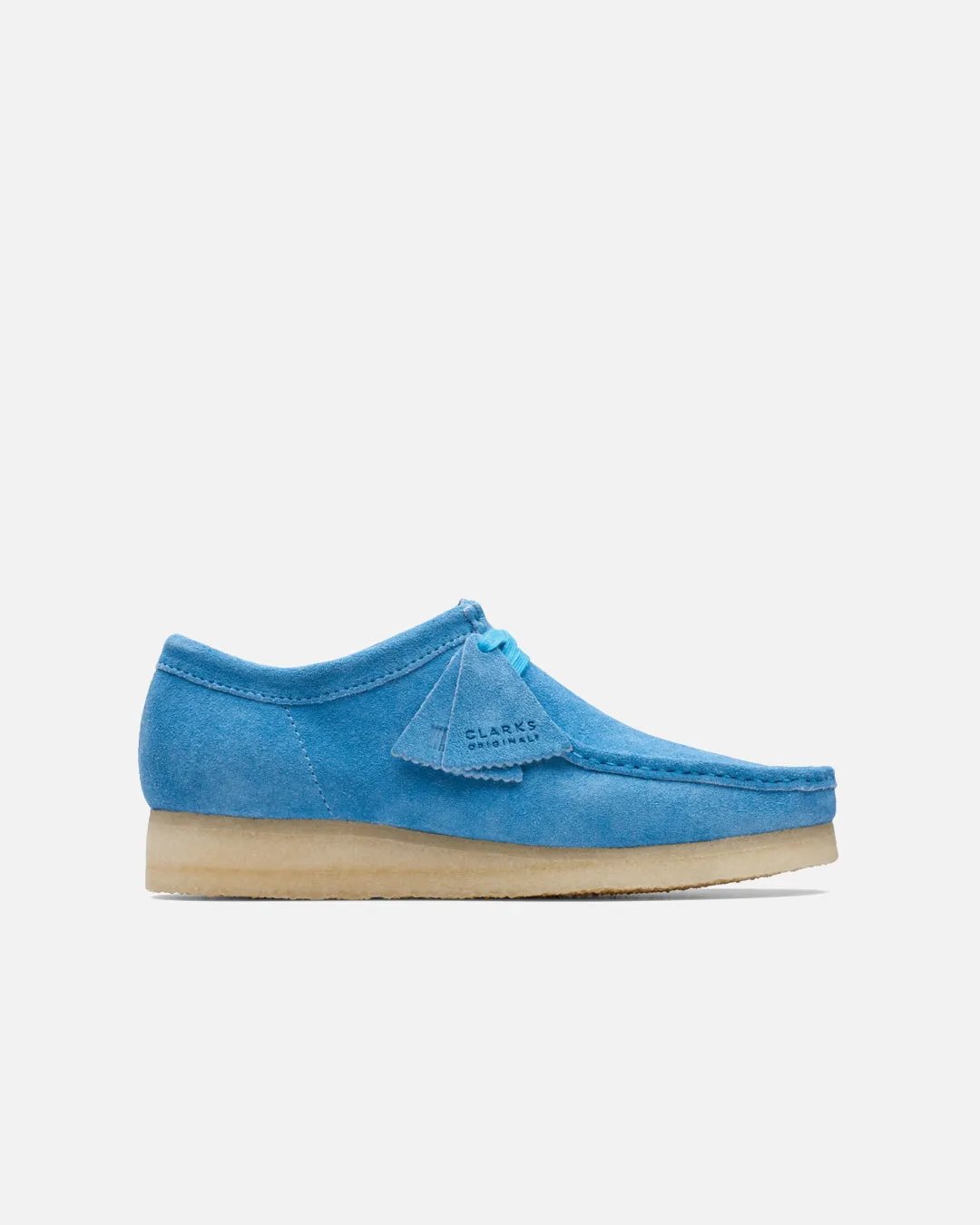 Wallabee - Bright Blue Suede