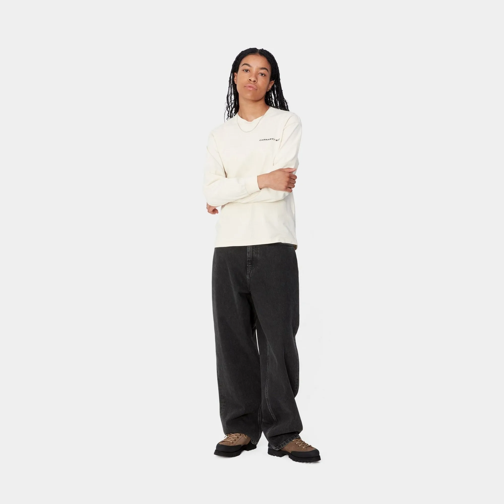 Women’s Brandon Pant | Black (stone washed)