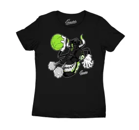 Womens - Electric Green 6 Fly Kicks Shirt