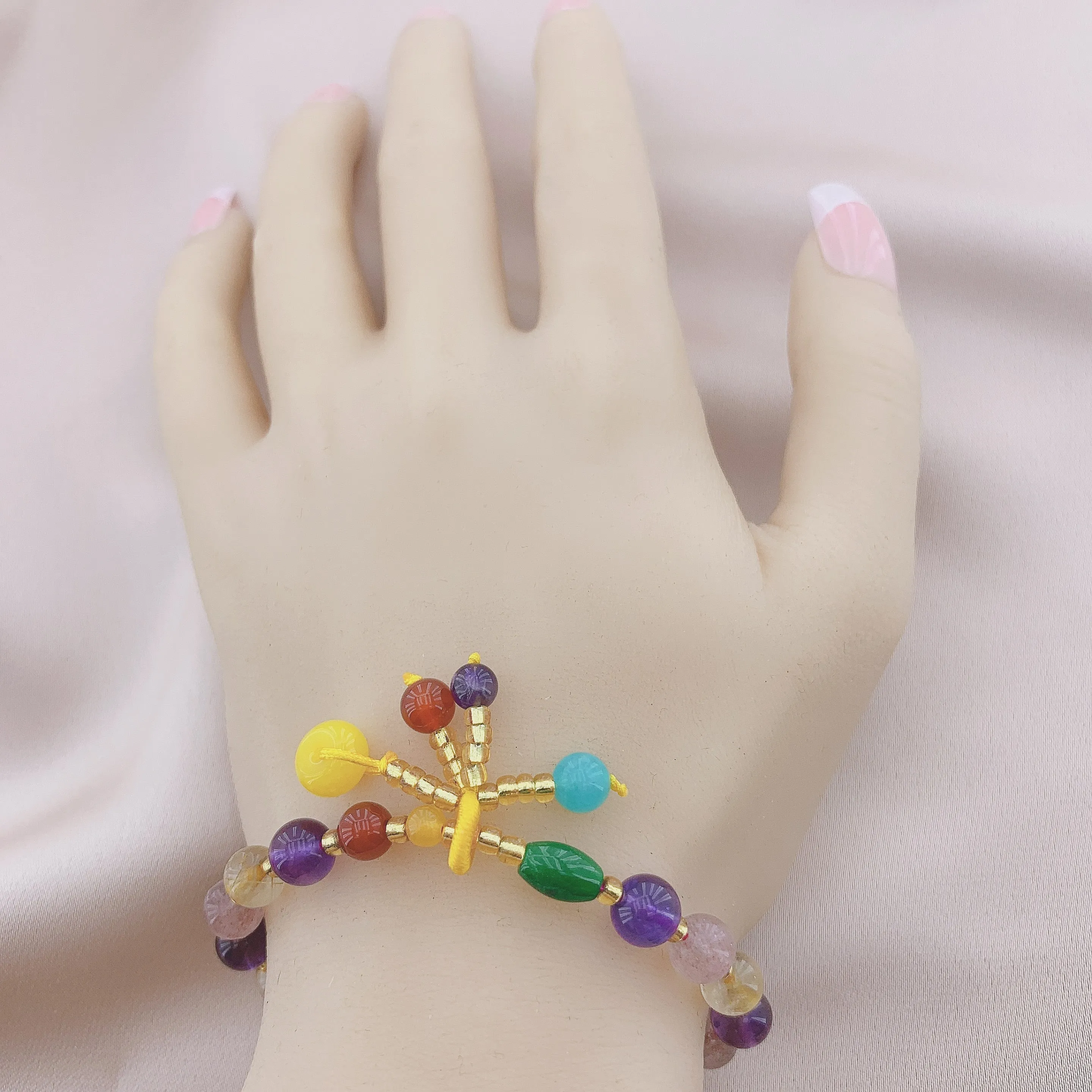 Women's Fashion Beads Gemstone Bracelet