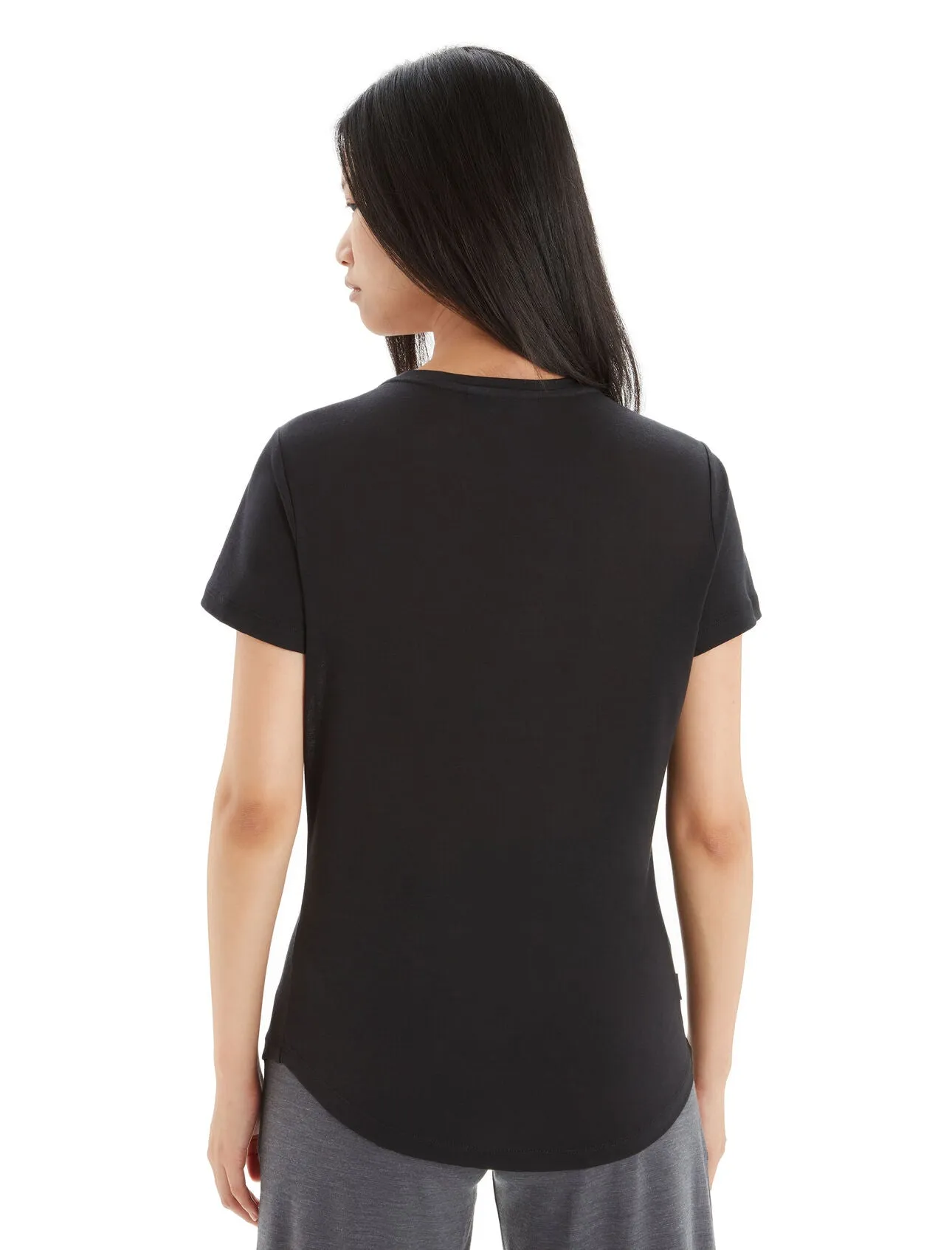 Womens Sphere II SS Scoop Tee