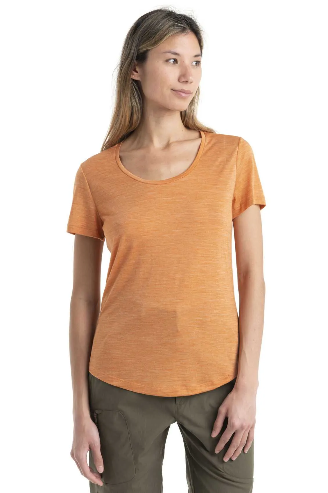 Womens Sphere II SS Scoop Tee