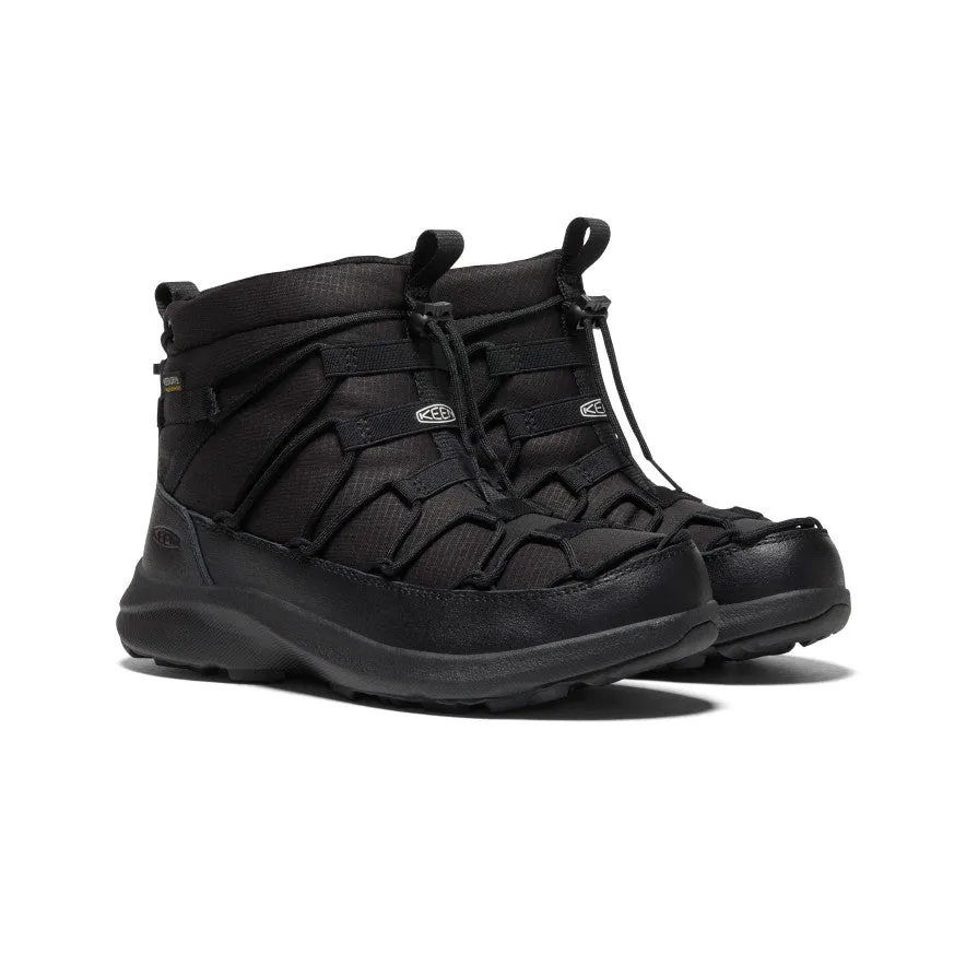 Women's UNEEK SNK II Waterproof Chukka | Triple Black/Black