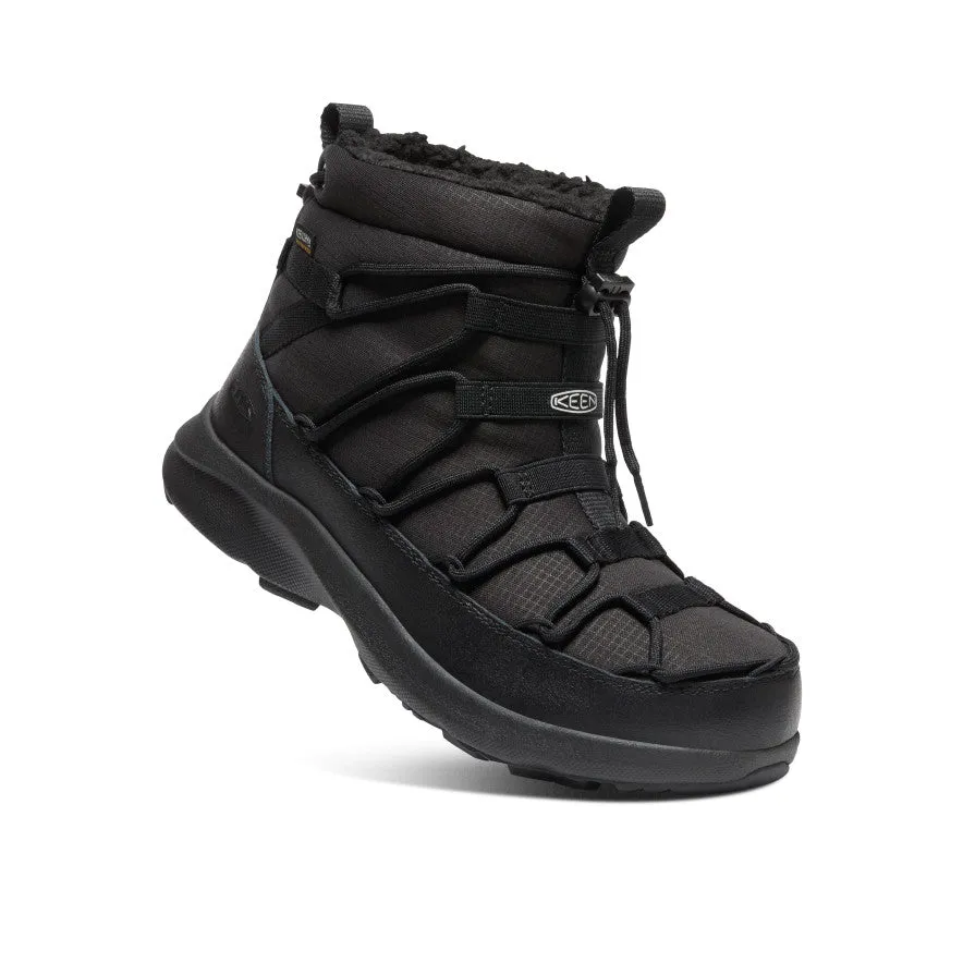 Women's UNEEK SNK II Waterproof Chukka | Triple Black/Black