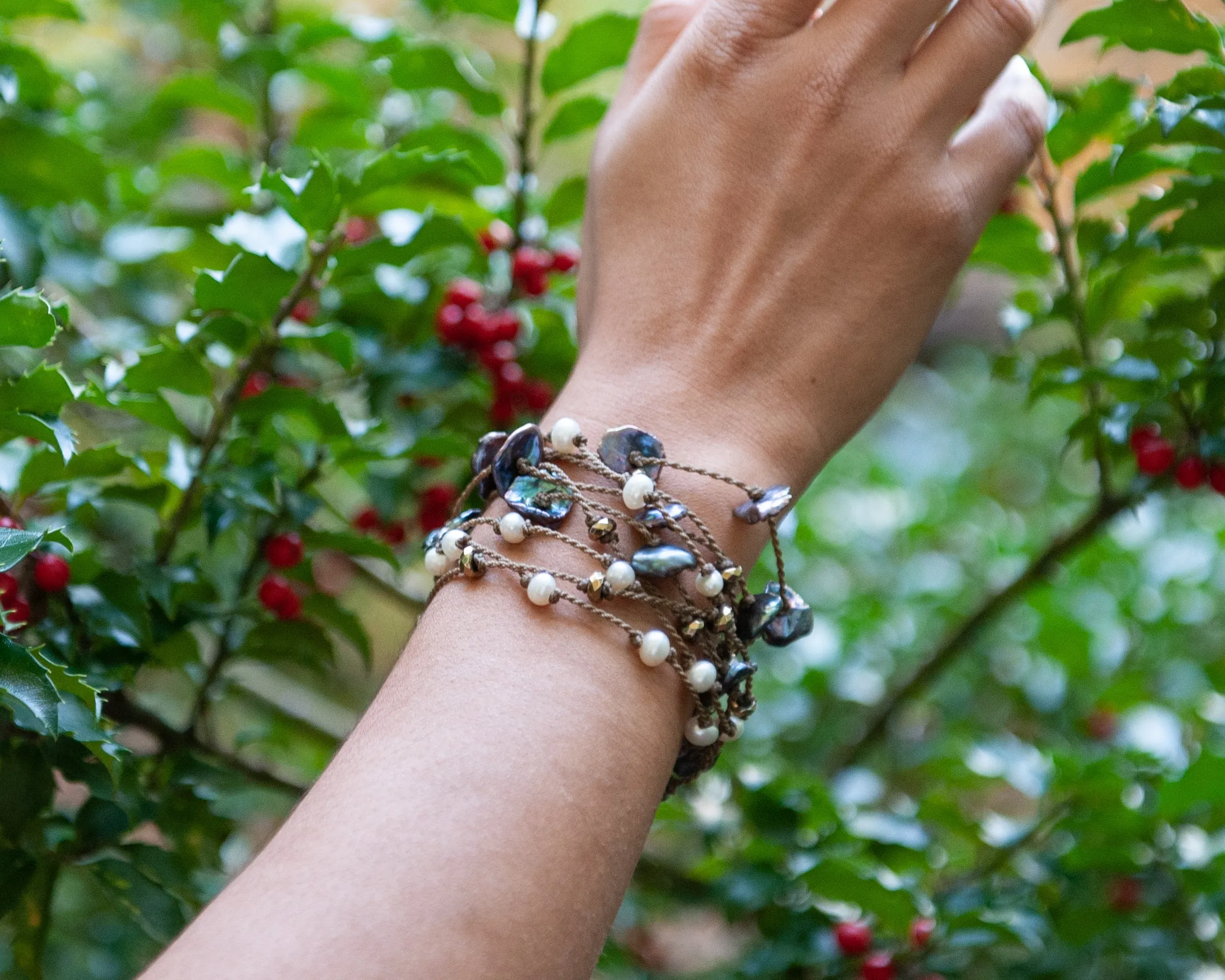 Wrap-1902-Pyrite Rondelle Faceted Petite