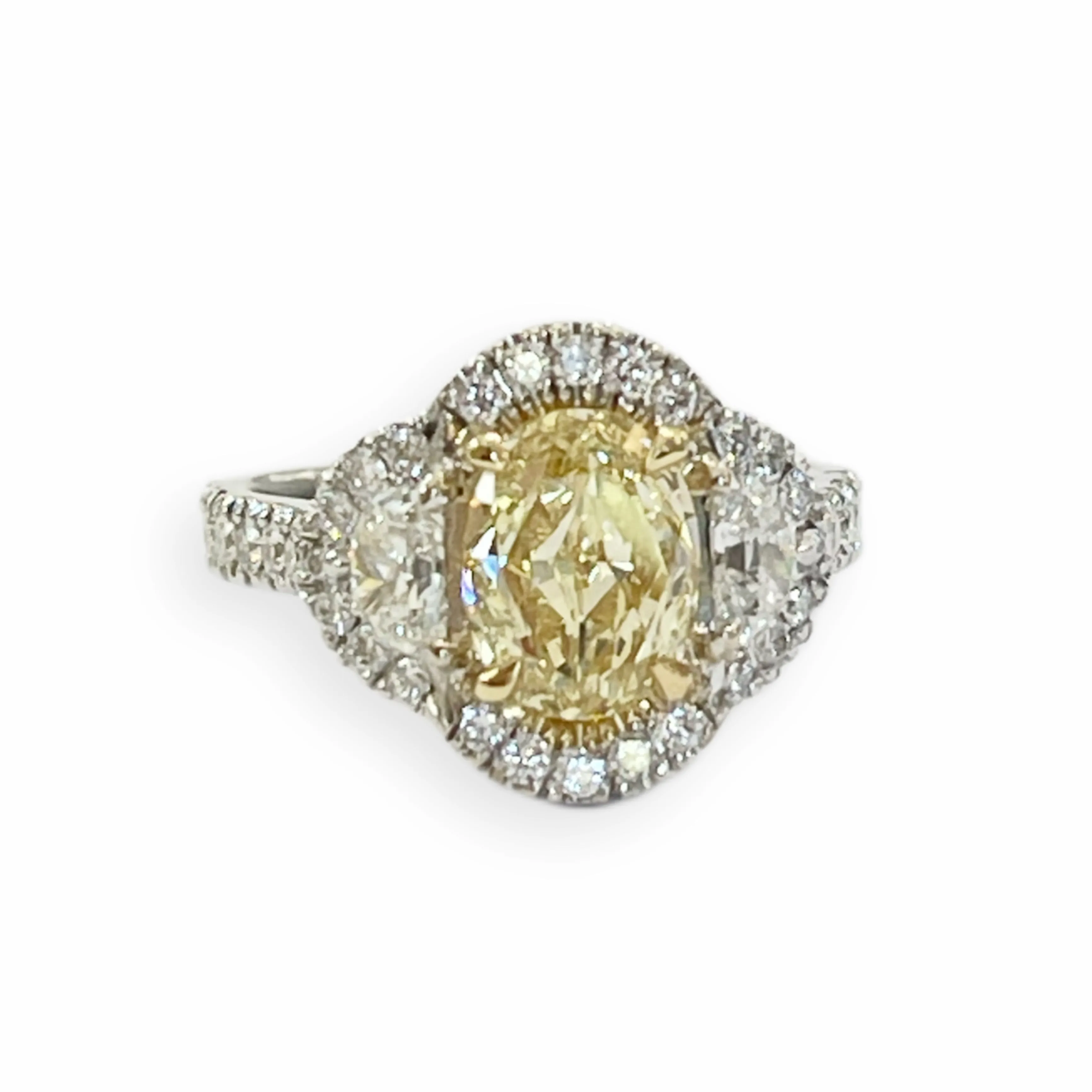 Yellow Diamond Ring