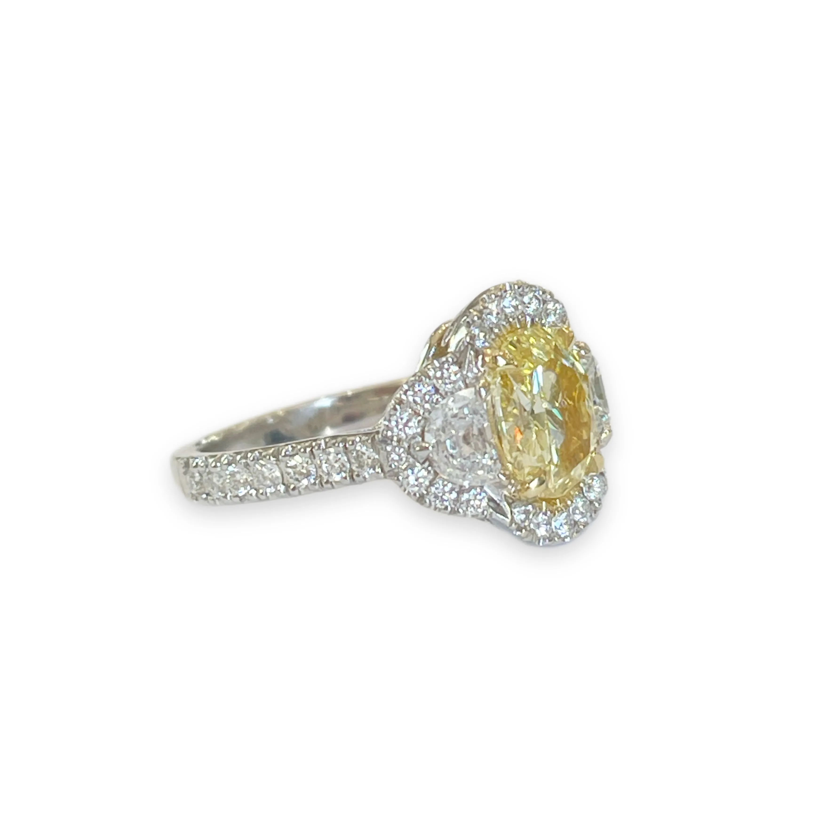 Yellow Diamond Ring